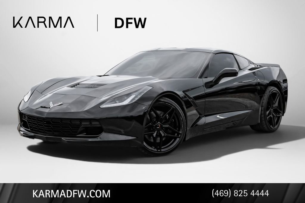 Used 2014 Chevrolet Corvette Stingray Coupe w/ 3LT Preferred Equipment Group RWD image 1