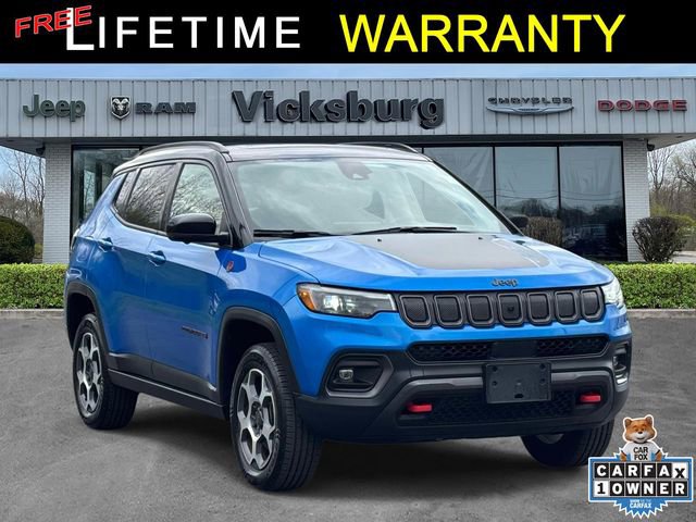 Used 2022 Jeep Compass Trailhawk AWD/4WD image 1