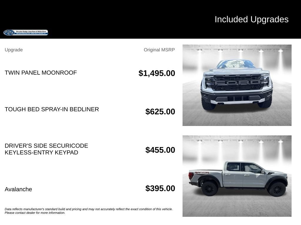 New 2026 Ford F150 Raptor AWD/4WD image 3