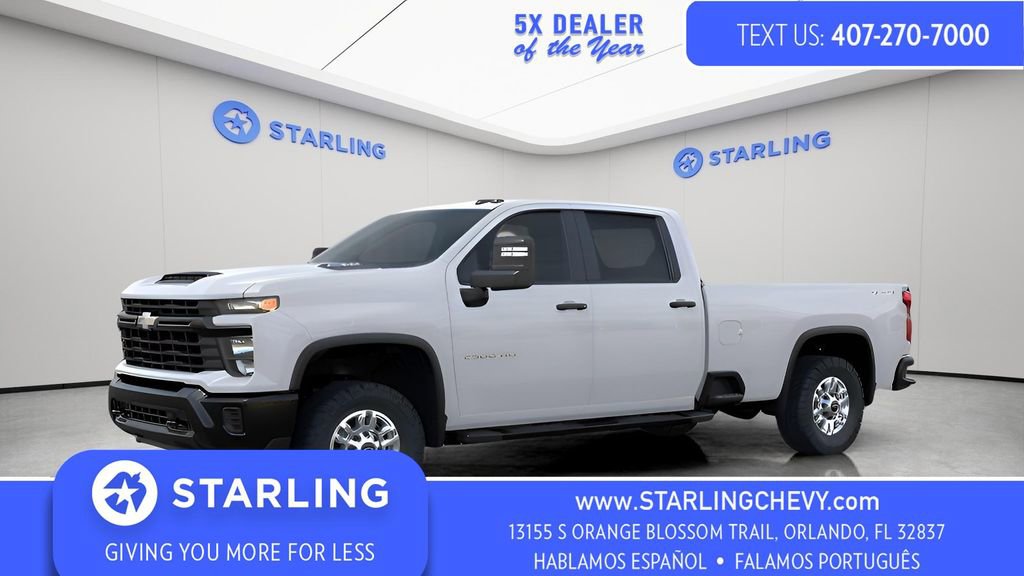 New 2026 Chevrolet Silverado 2500 W/T w/ WT Convenience Package AWD/4WD image 1