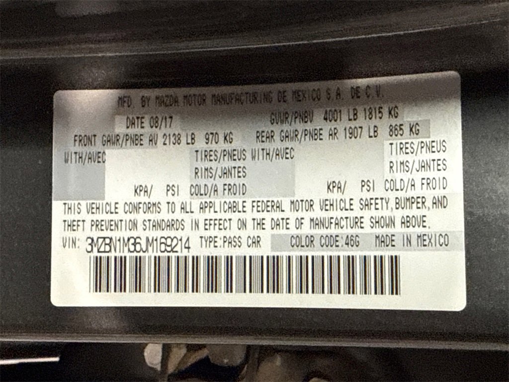 Used 2018 MAZDA MAZDA3 Grand Touring w/ Premium Equipment Package image 28