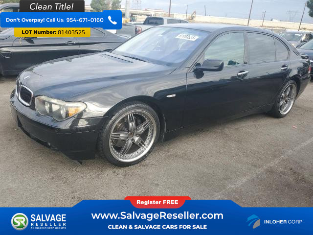 Used 2005 BMW 745Li