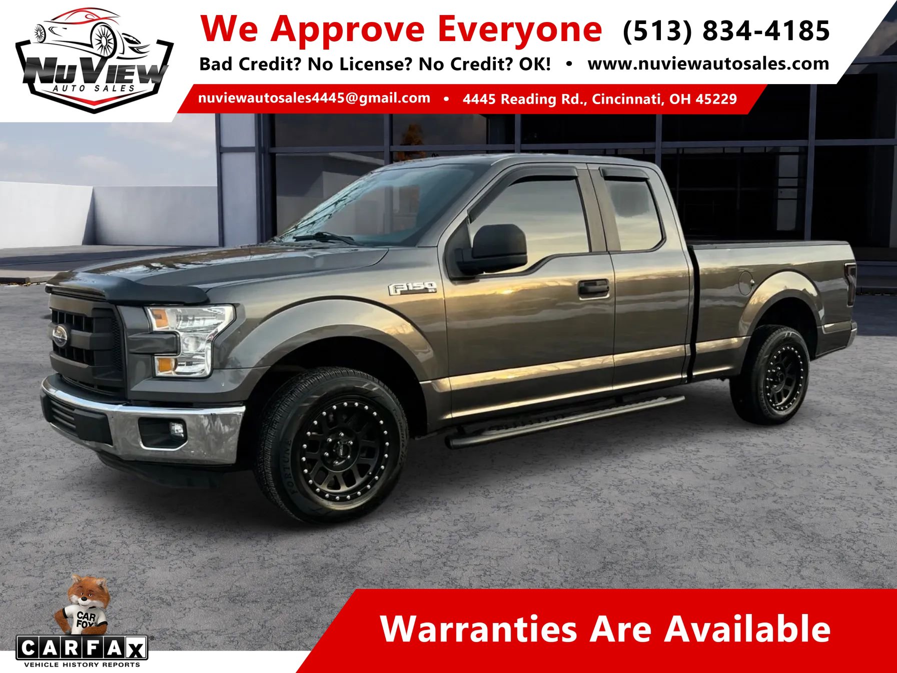 Used 2016 Ford F150 XL w/ Equipment Group 101A Mid
