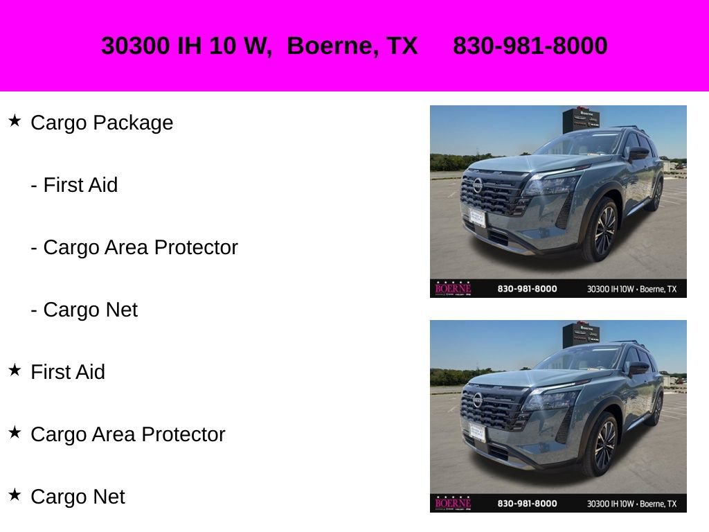 Used 2026 Nissan Pathfinder Platinum w/ Cargo Package FWD image 10