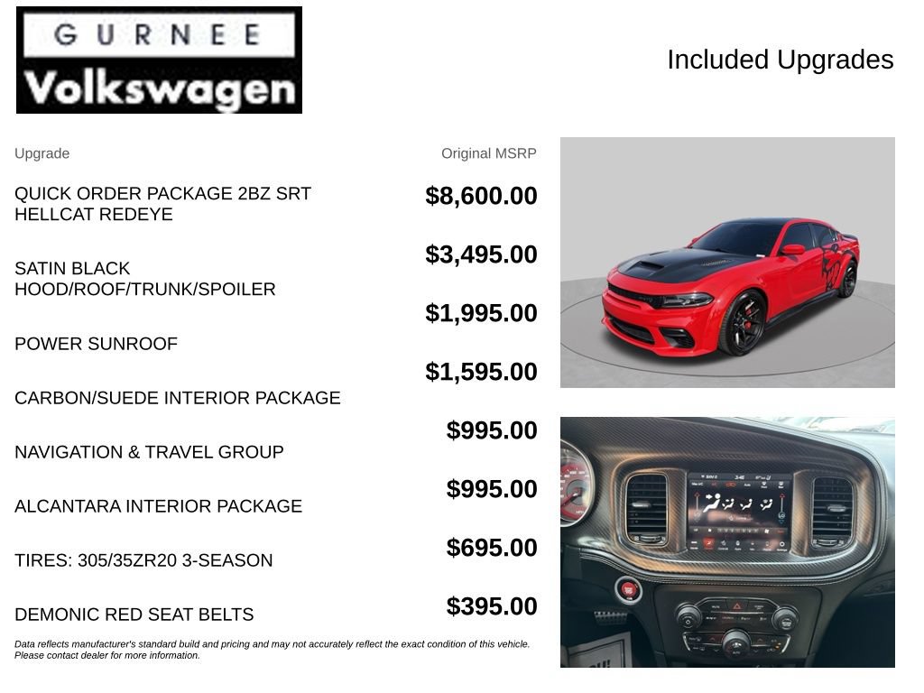 Used 2021 Dodge Charger SRT Hellcat RWD image 4