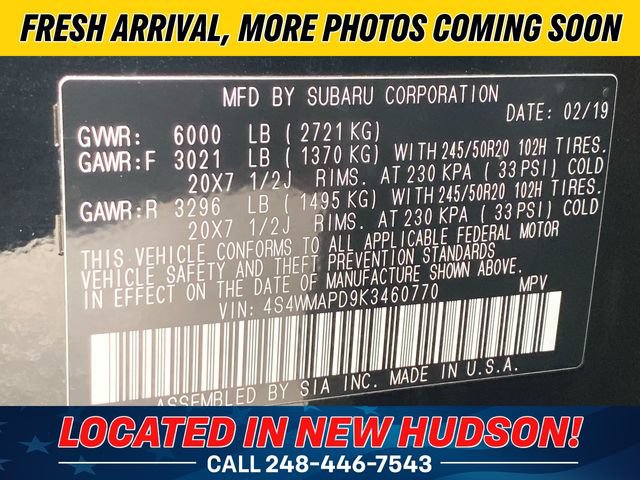 Used 2019 Subaru Ascent Limited AWD/4WD image 14