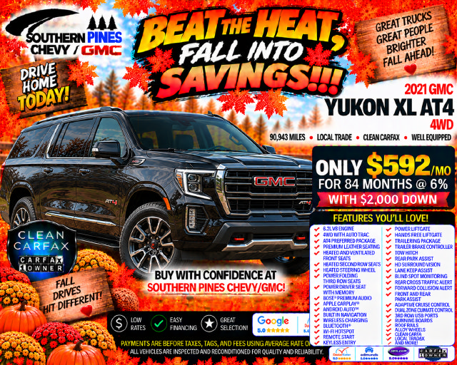 Used 2021 GMC Yukon XL AT4 AWD/4WD image 5