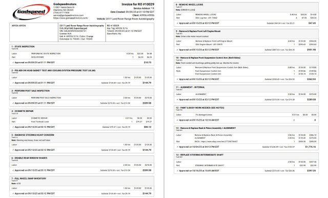 Used 2017 Land Rover Range Rover Long Wheelbase Autobiography image 8