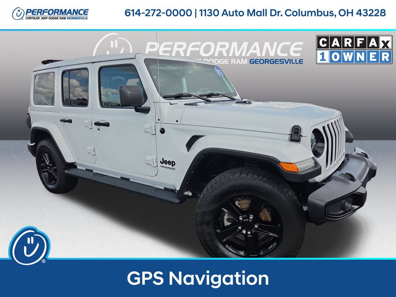 Used 2021 Jeep Wrangler Unlimited Sahara