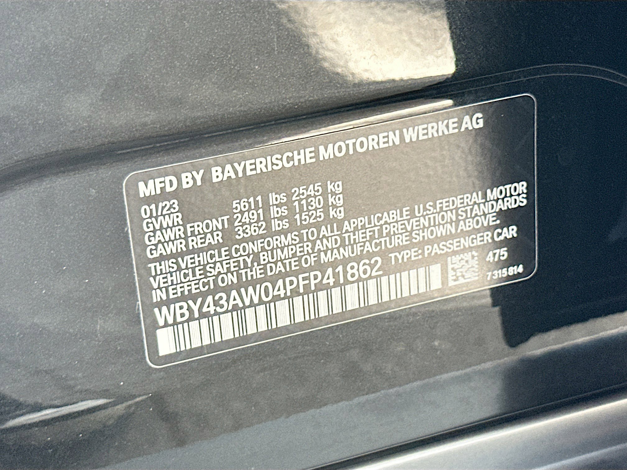 Certified 2023 BMW i4 eDrive35 w/ Parking Assistance Package image 34