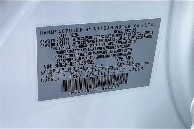 New 2026 Nissan Kicks S image 8