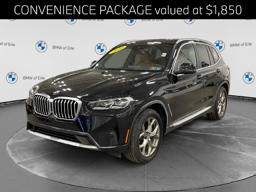 Certified 2022 BMW X3 xDrive30i w/ Convenience Package