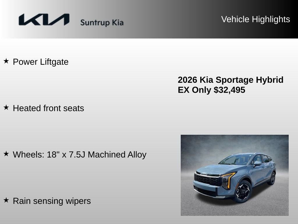 Used 2026 Kia Sportage EX image 8