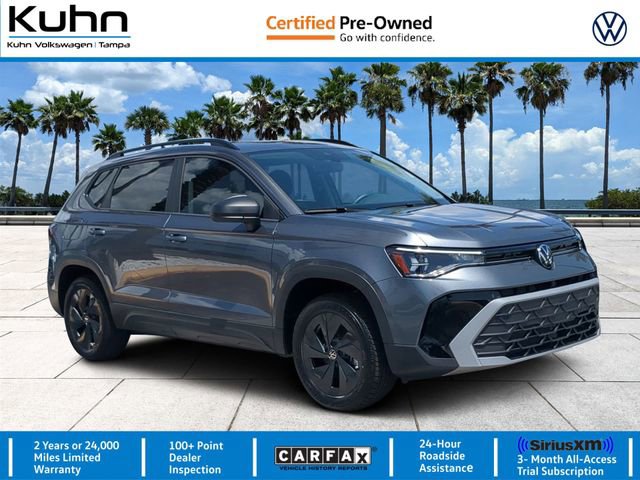 Certified 2025 Volkswagen Taos S FWD image 1