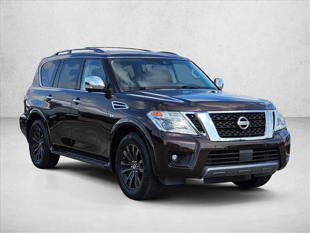 Used 2019 Nissan Armada Platinum w/ Interior Lighting Package RWD video 3