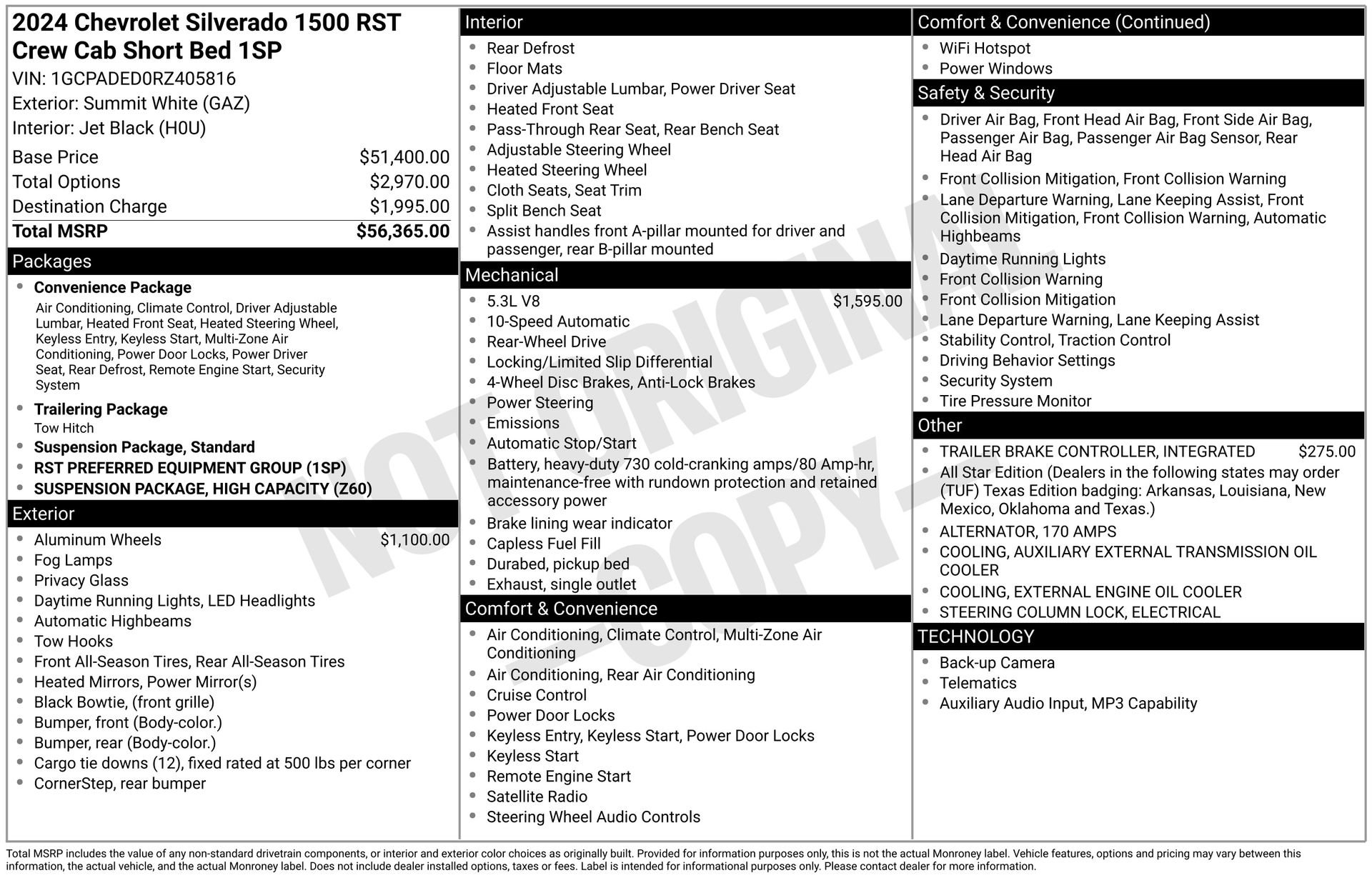 Used 2024 Chevrolet Silverado 1500 RST RWD image 38
