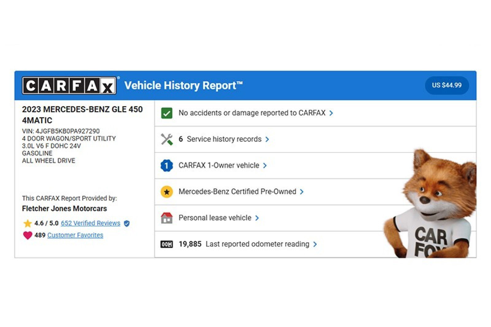 Certified 2023 Mercedes-Benz GLE 450 4MATIC image 3