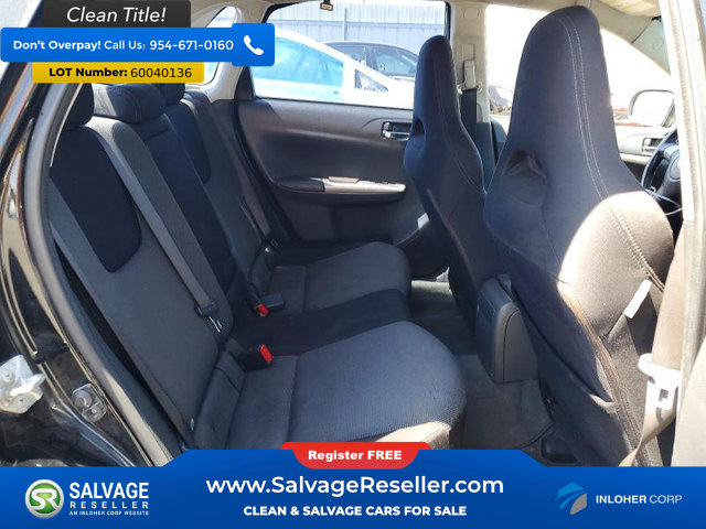 Used 2008 Subaru Impreza WRX Sedan w/ Sport Trim 2A AWD/4WD image 13