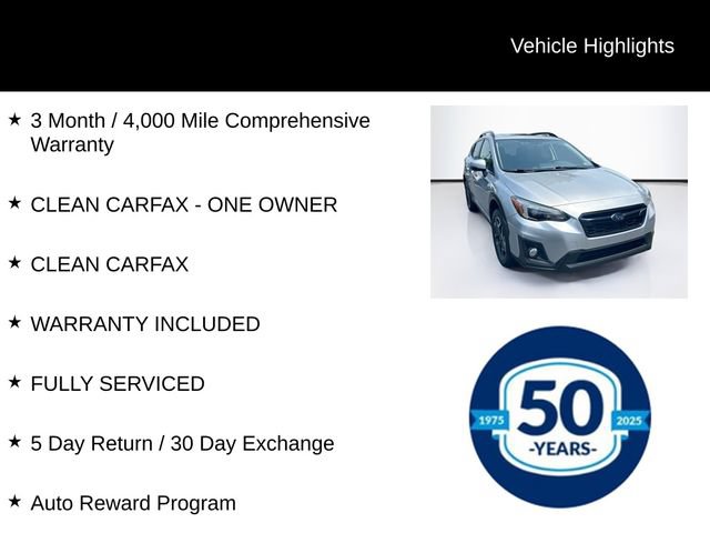 Used 2019 Subaru Crosstrek 2.0i Limited w/ Moonroof Package AWD/4WD image 12