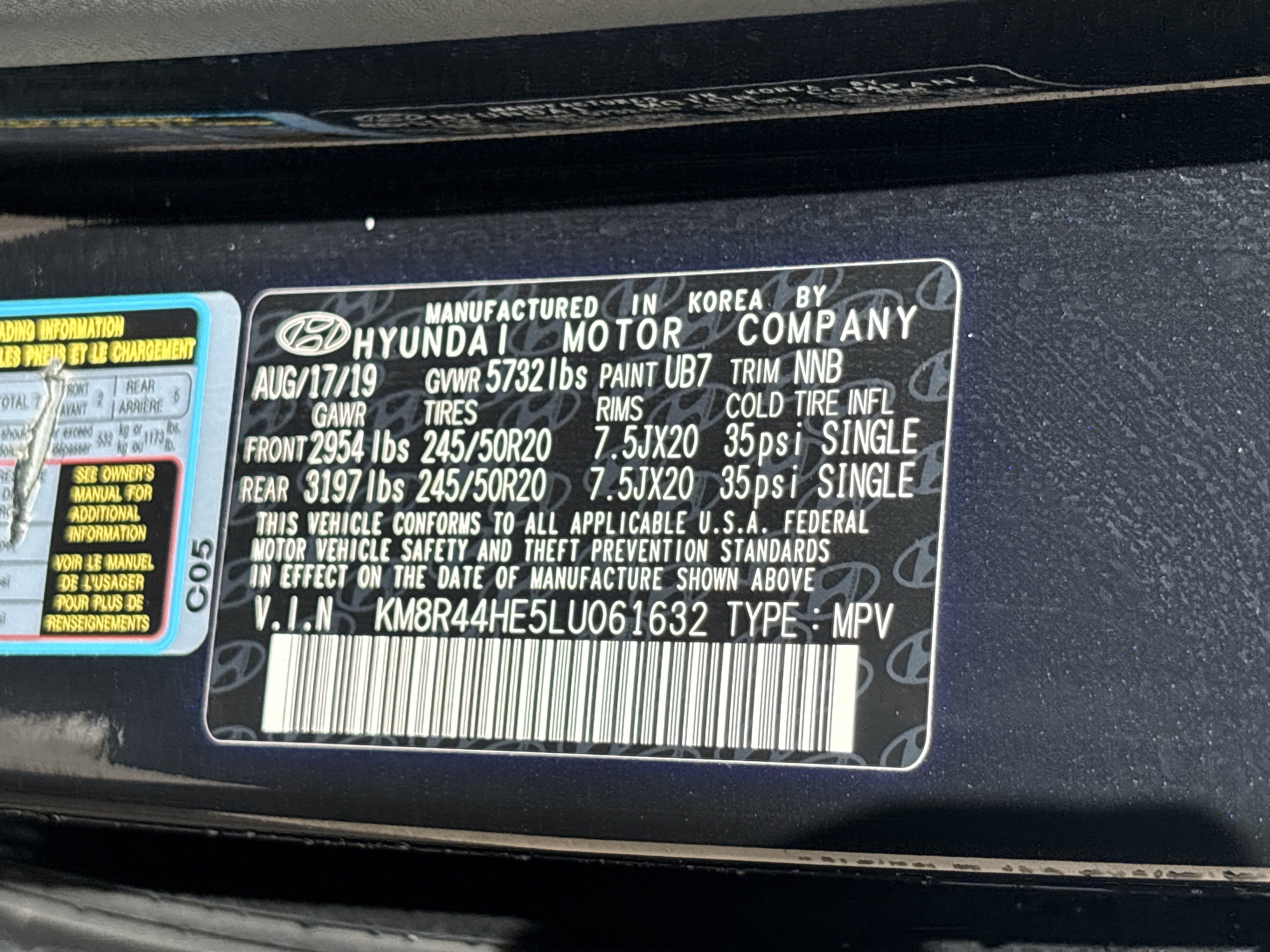 Used 2020 Hyundai Palisade SEL w/ Premium Package FWD image 34