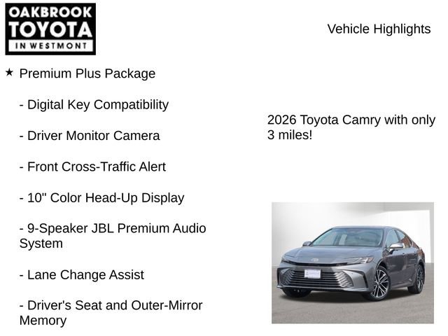 New 2026 Toyota Camry XLE image 7