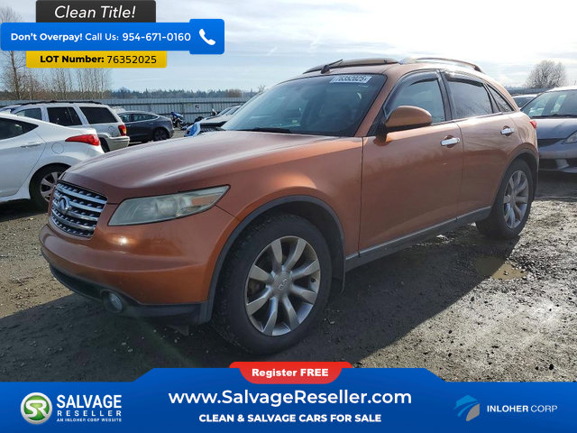 Used 2004 INFINITI FX35 AWD w/ Touring Pkg
