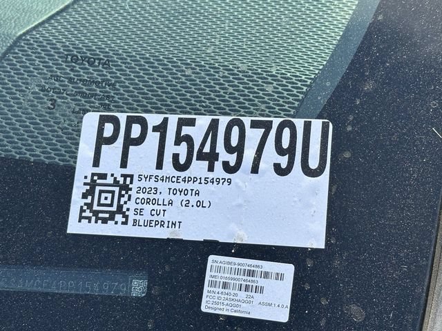 Certified 2023 Toyota Corolla SE FWD image 27
