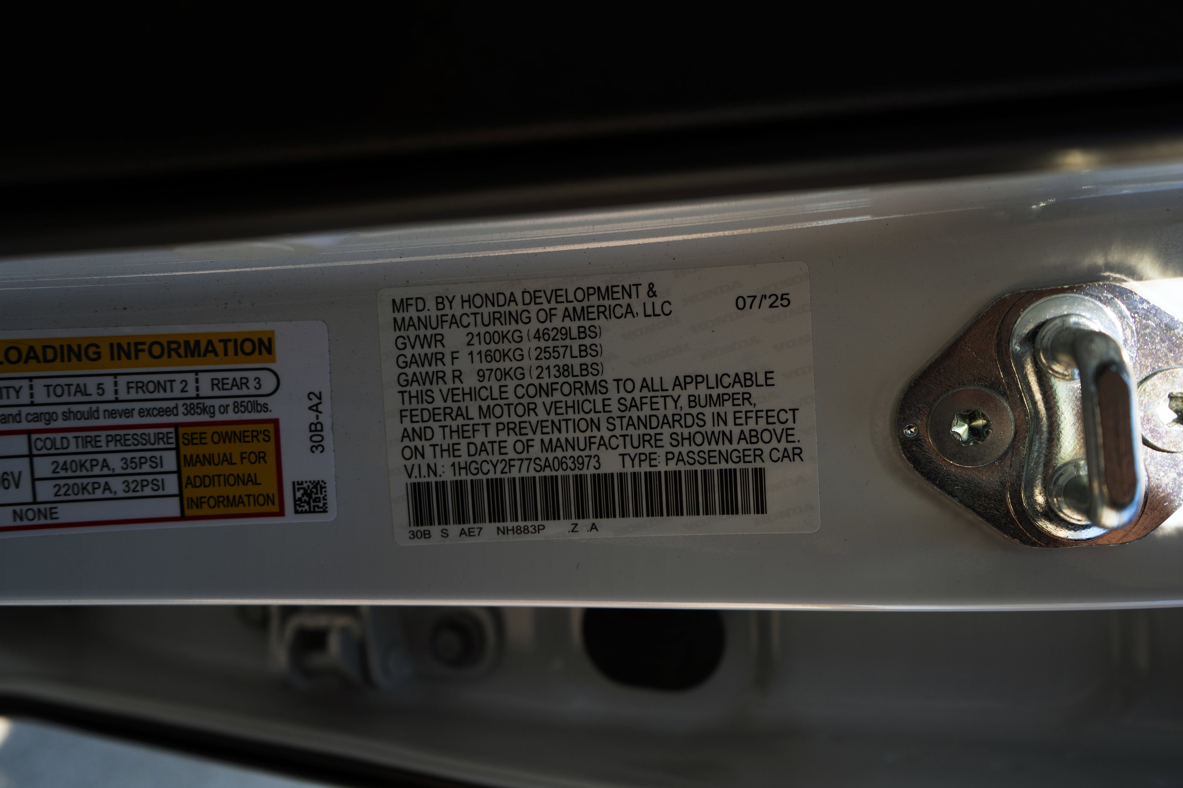 Certified 2025 Honda Accord Sport image 49