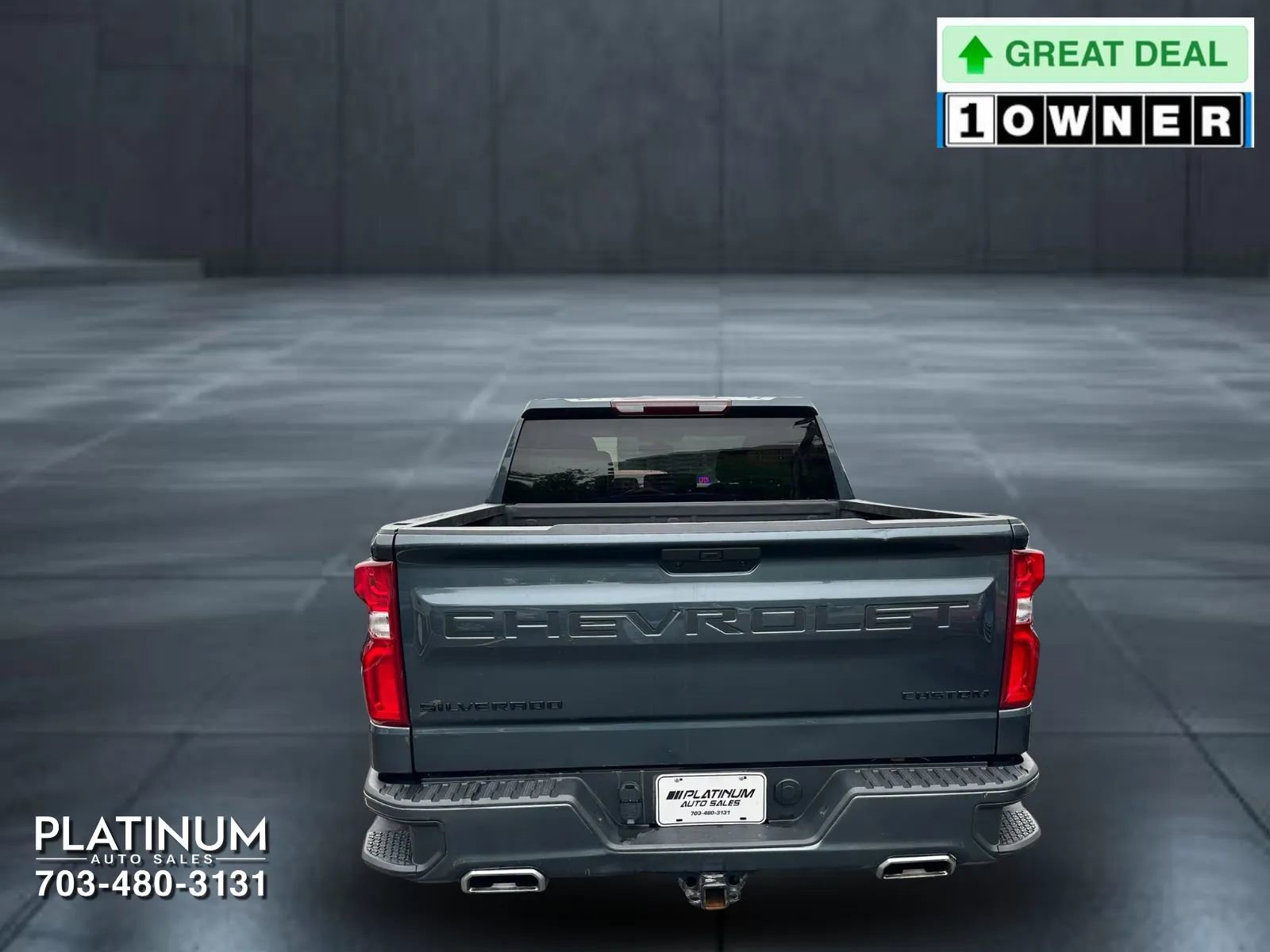 Used 2021 Chevrolet Silverado 1500 Custom w/ LPO, Dark Essentials Package AWD/4WD image 6