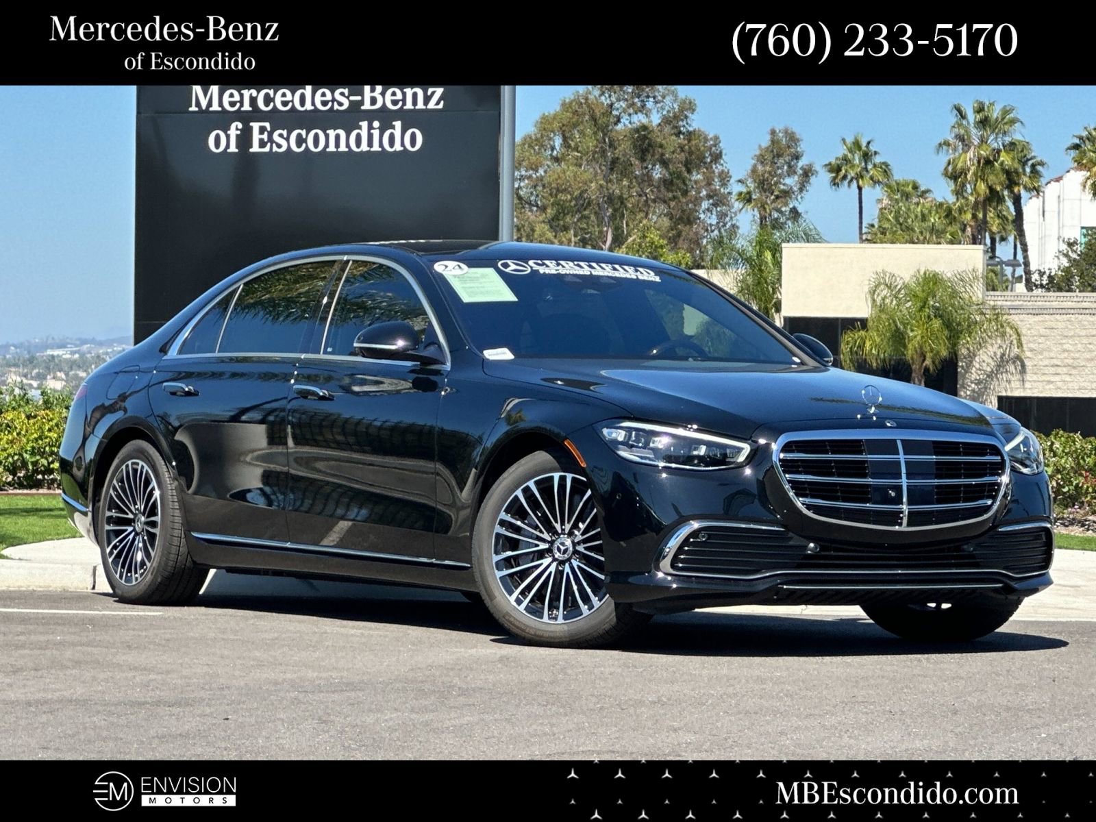 Certified 2024 Mercedes-Benz S 580e 4MATIC Sedan