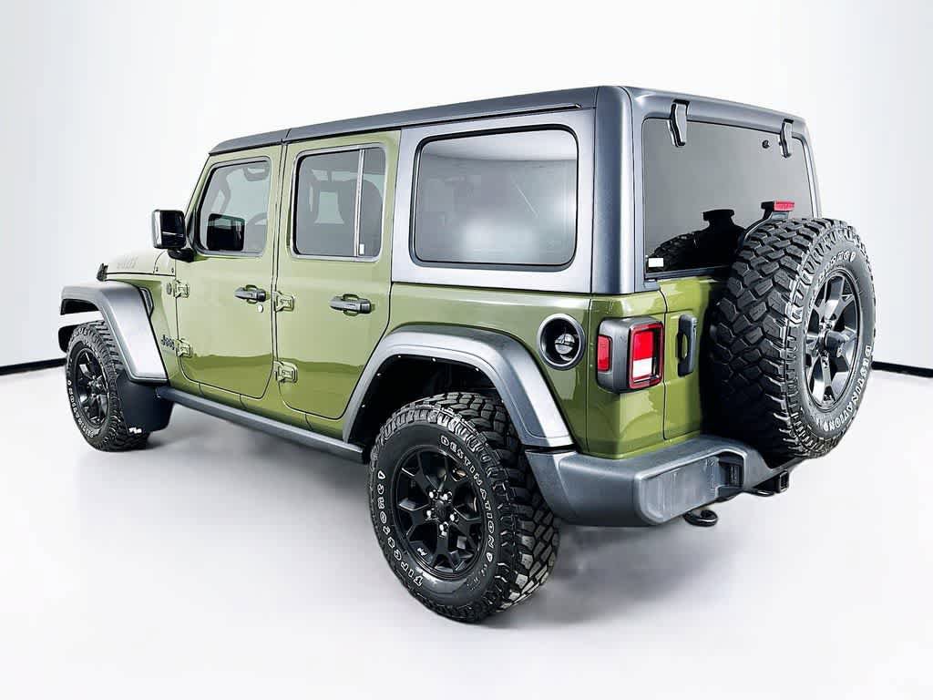 Used 2022 Jeep Wrangler Unlimited Sport AWD/4WD image 4