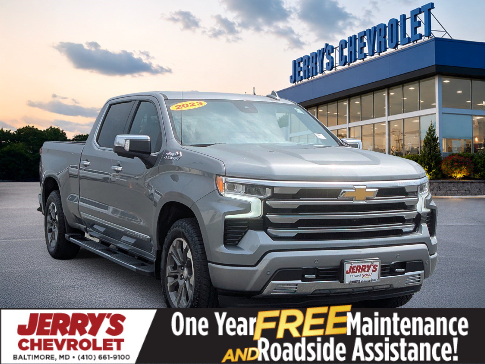 Used 2023 Chevrolet Silverado 1500 High Country w/ Z71 Off-Road Package AWD/4WD video 1