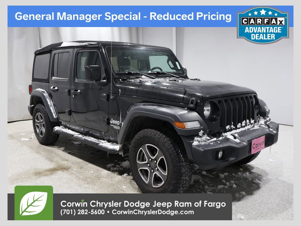 Used 2020 Jeep Wrangler Unlimited Sport S video 1