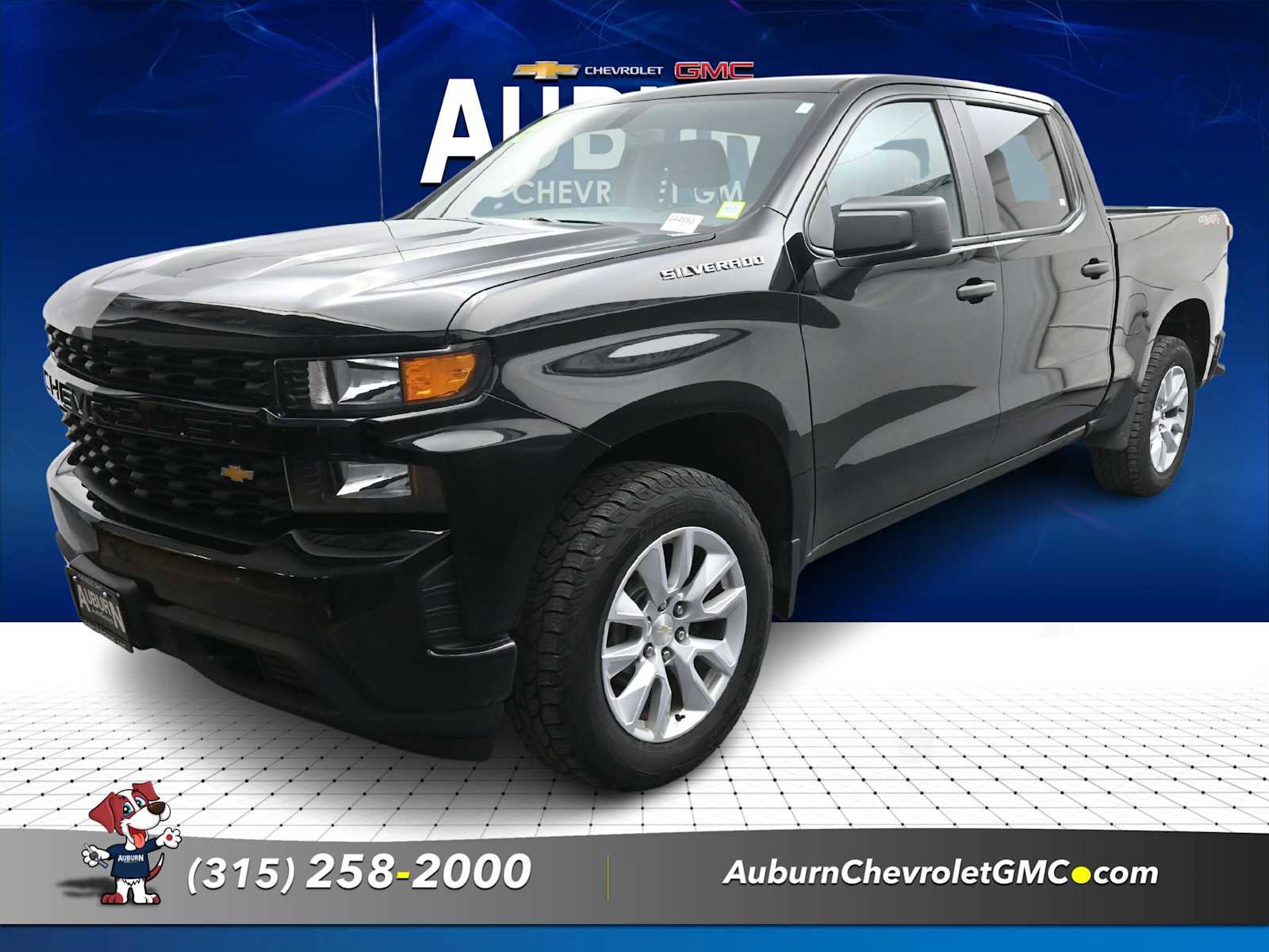 Used 2019 Chevrolet Silverado 1500 Custom w/ Custom Convenience Package AWD/4WD image 1