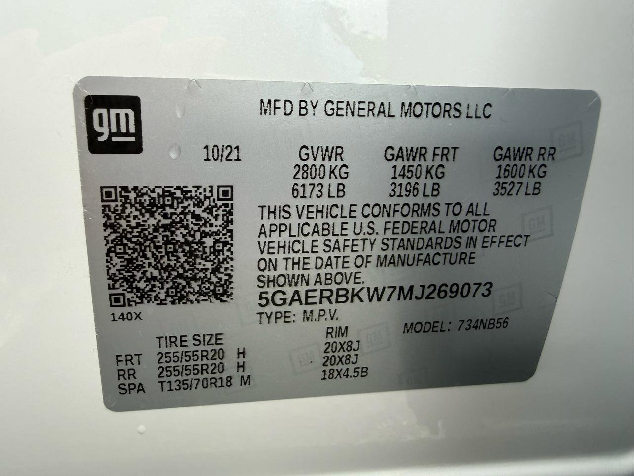 Used 2021 Buick Enclave Essence w/ Sport Touring Edition FWD image 47