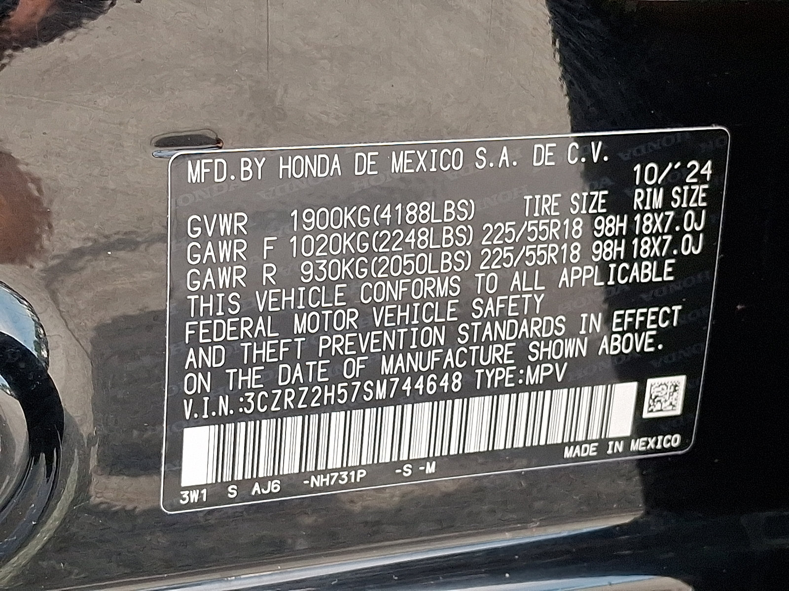 Used 2025 Honda HR-V Sport image 26