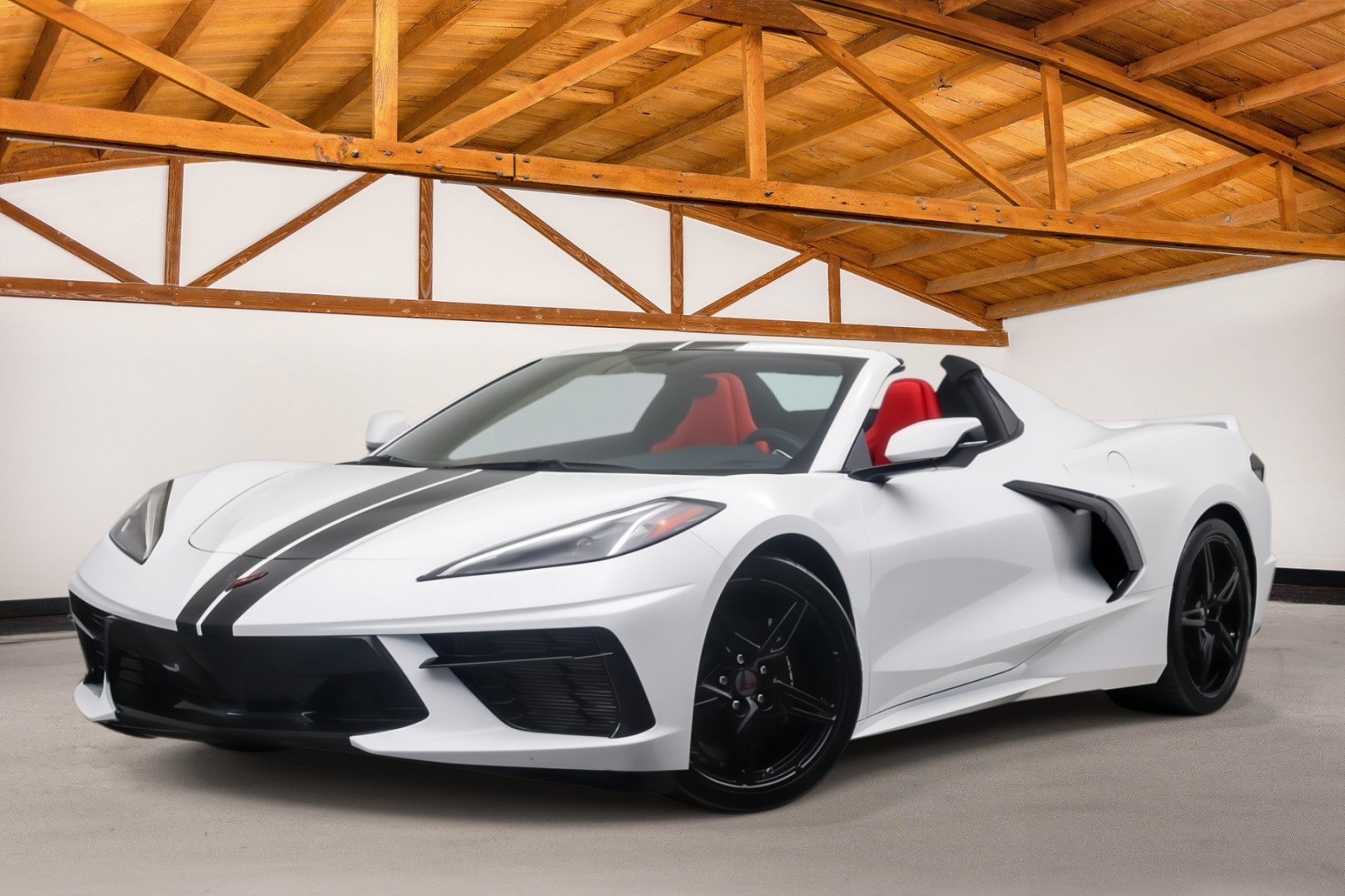 Used 2021 Chevrolet Corvette Stingray Convertible w/ 1LT RWD image 1