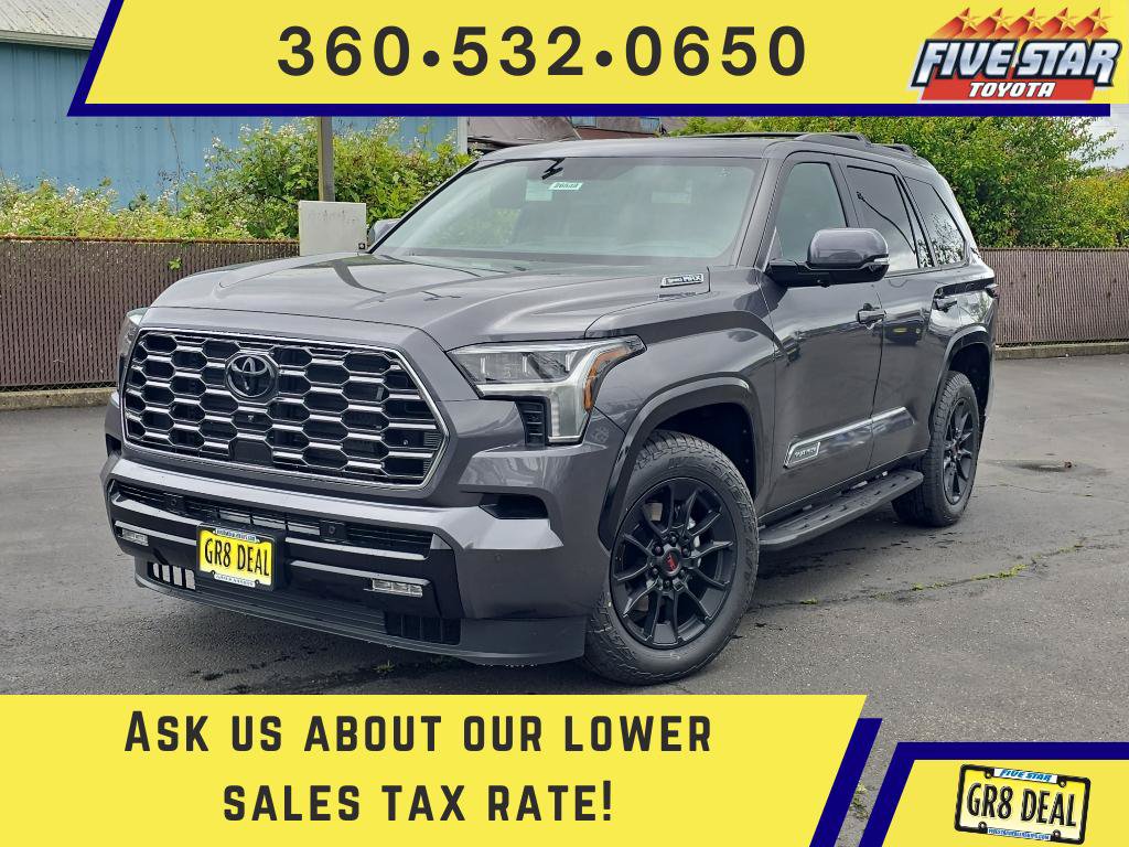 New 2026 Toyota Sequoia Platinum