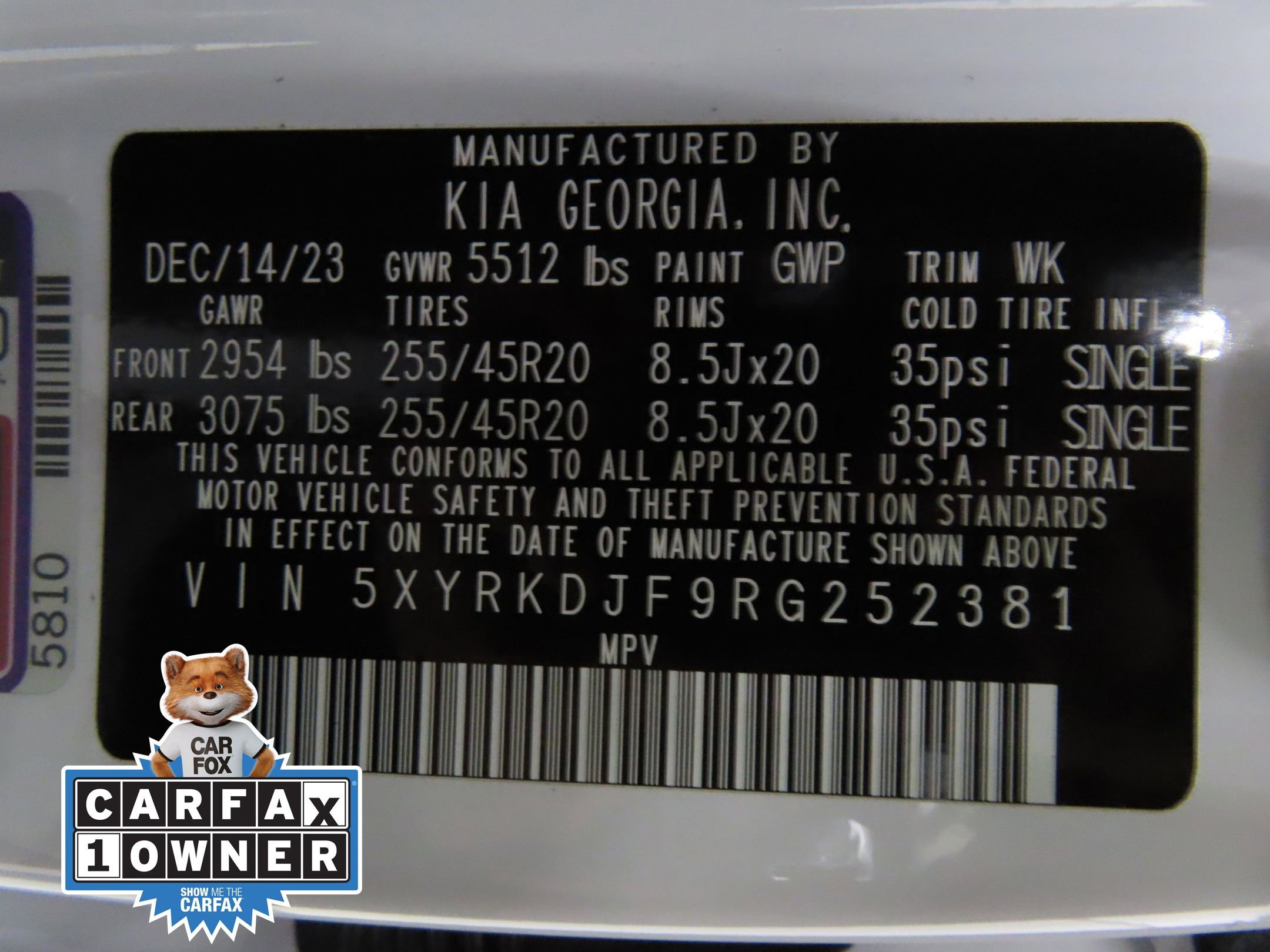 Used 2024 Kia Sorento SX image 28