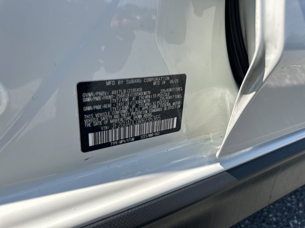 Used 2024 Subaru Crosstrek 2.0i Premium image 35