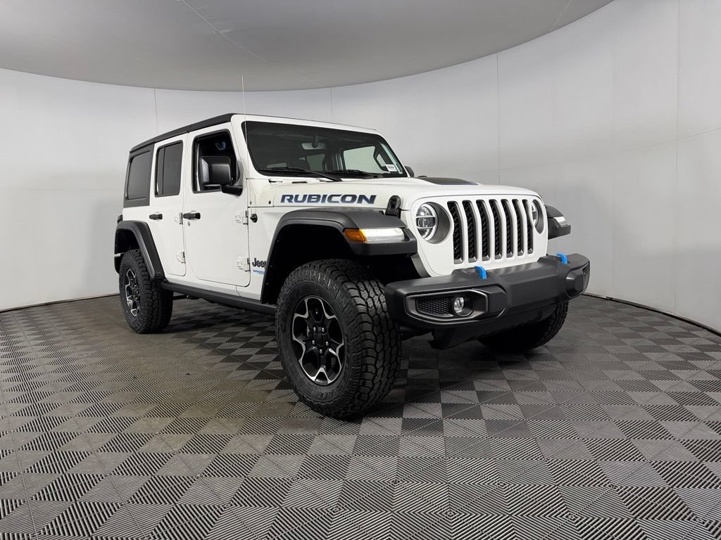 Used 2022 Jeep Wrangler Unlimited Rubicon 4xe w/ Cold Weather Group AWD/4WD image 3