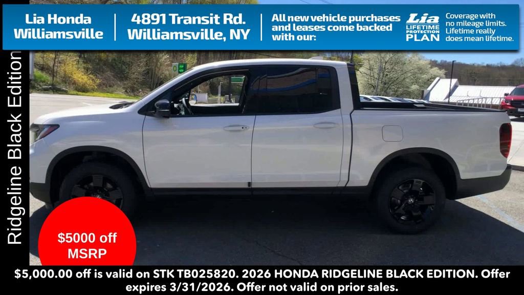 New 2026 Honda Ridgeline Black Edition image 5
