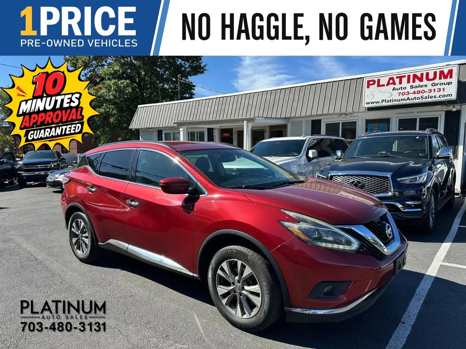 Used 2018 Nissan Murano SV AWD/4WD image 1