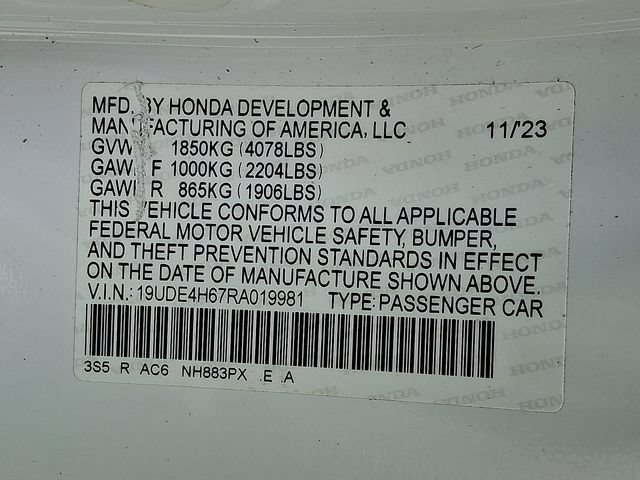 Used 2024 Acura Integra A-Spec w/ Technology Package FWD image 28
