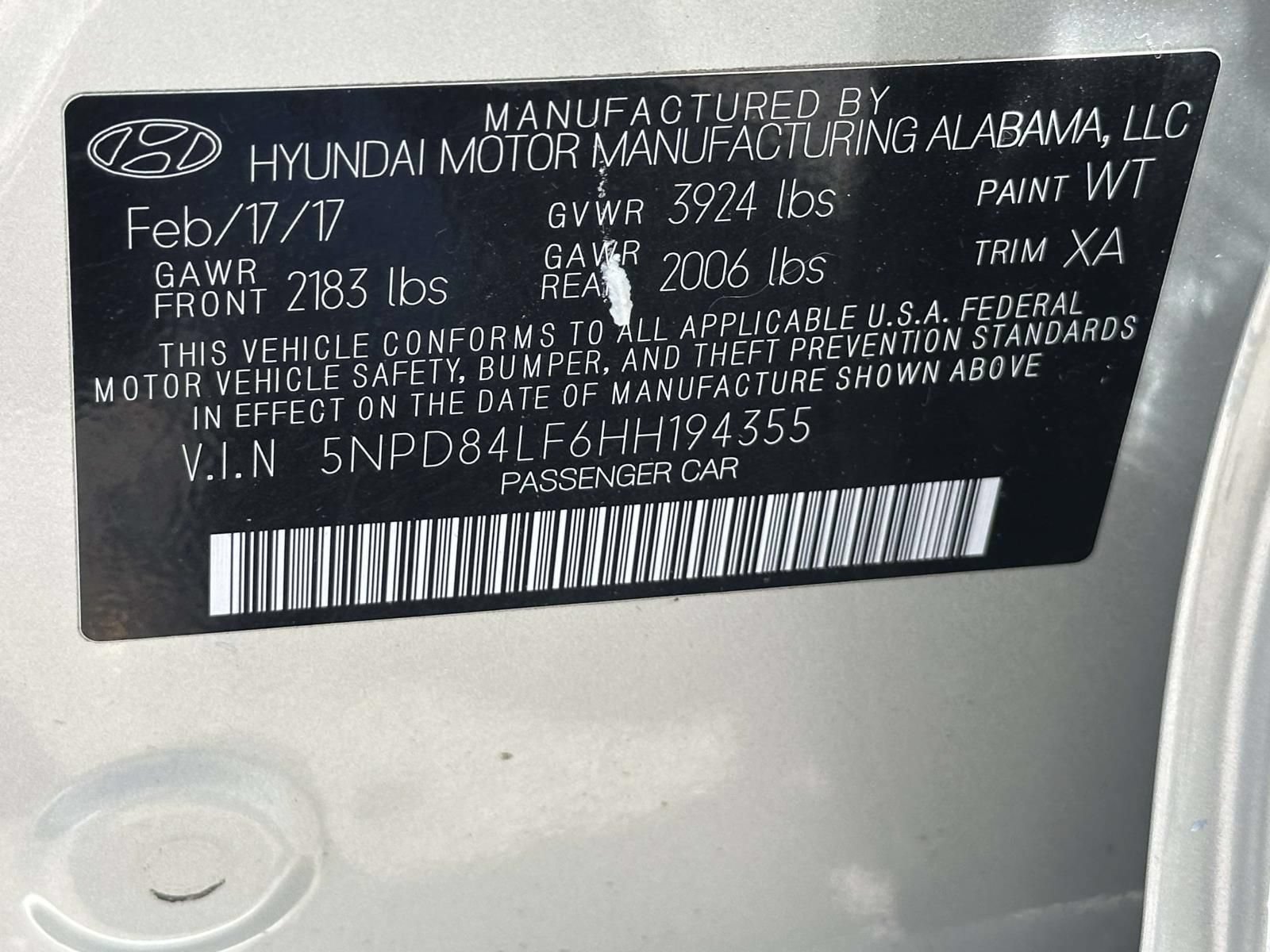 Used 2017 Hyundai Elantra Value Edition FWD image 28