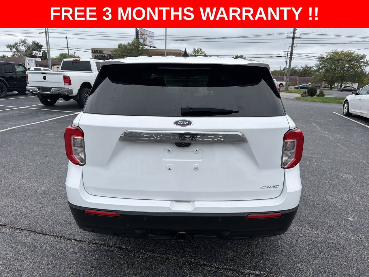 Used 2021 Ford Explorer 4WD w/ Class III Trailer Tow Package image 29