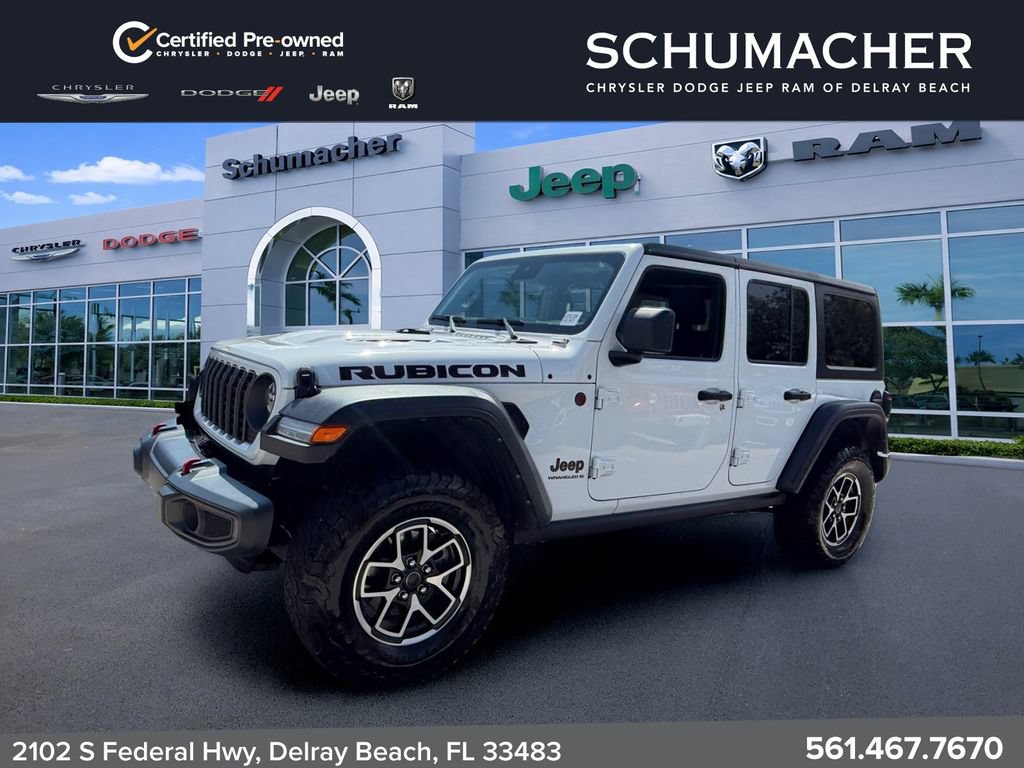 Used 2024 Jeep Wrangler Unlimited Rubicon AWD/4WD image 3