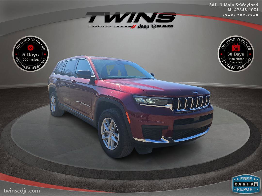 Used 2023 Jeep Grand Cherokee L Laredo w/ Luxury Tech Group I AWD/4WD image 1