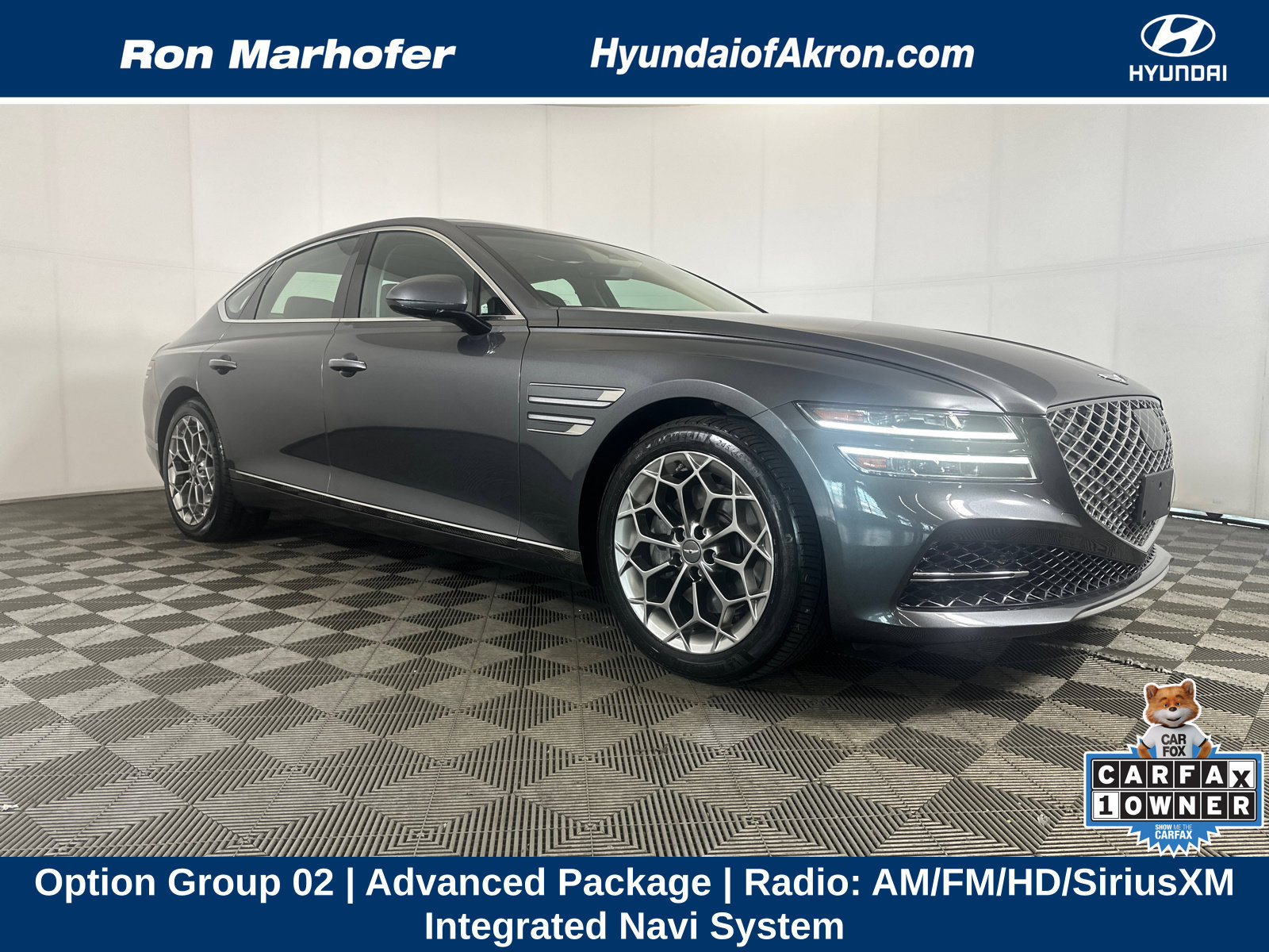 Used 2021 Genesis G80 2.5T w/ Advanced Package