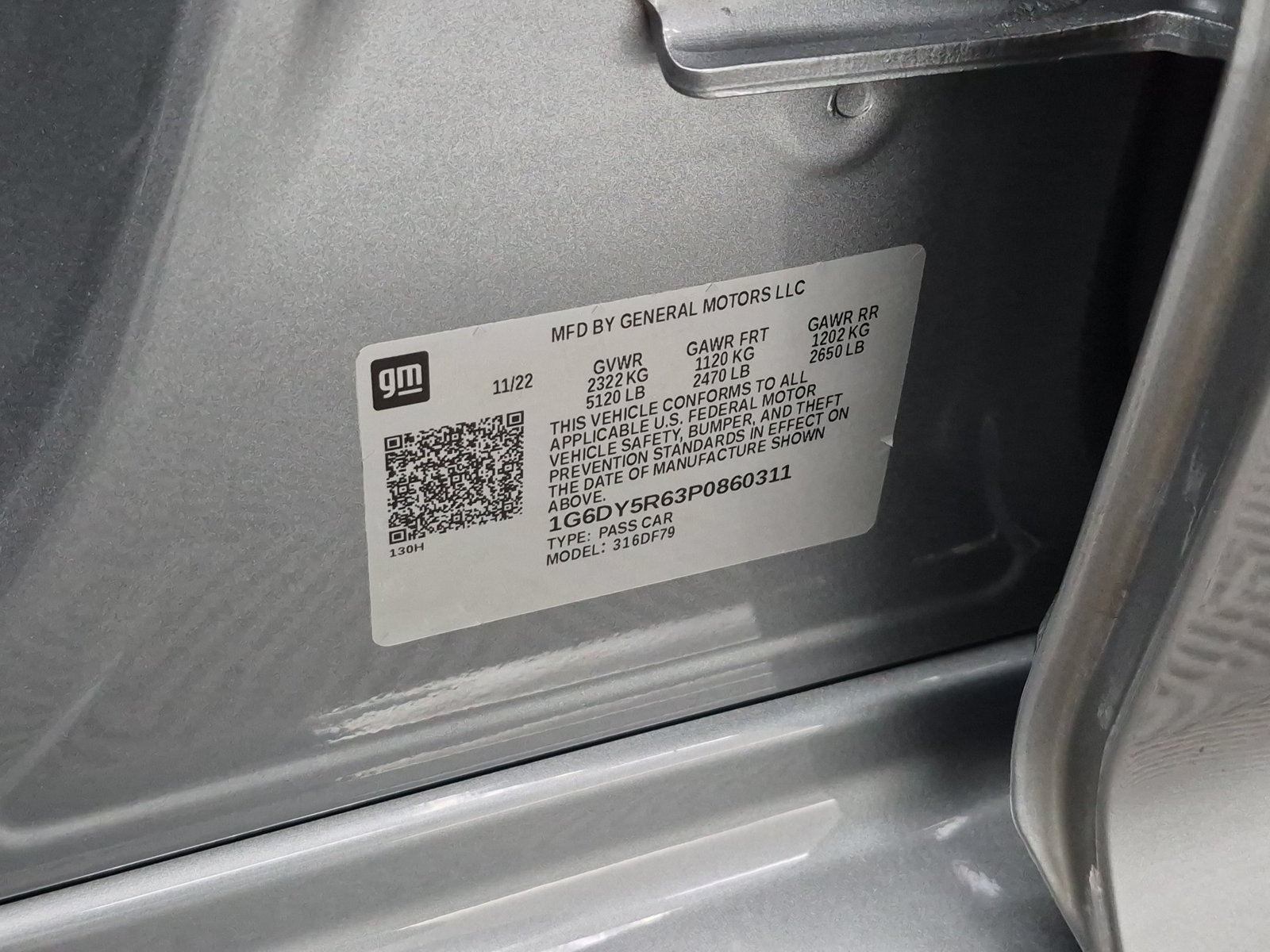 Used 2023 Cadillac CT5 V Blackwing w/ Parking Package RWD image 27